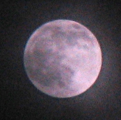 The full moon 12/20/10 9:30 p.m. EST