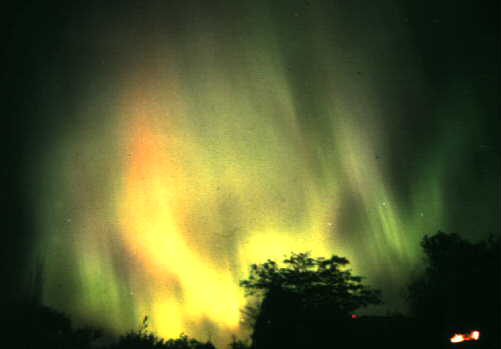 An auroral display