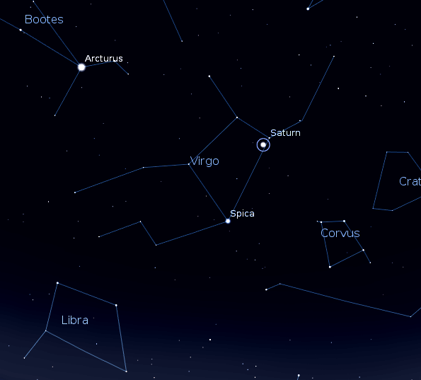 Virgo at 10;30 p.m. May 3, 2011