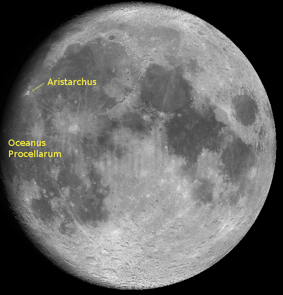 Moon&Aristarchus_06-13-11-2200 The moon with Aristarchus. Created with Virtual Moon Atlas.