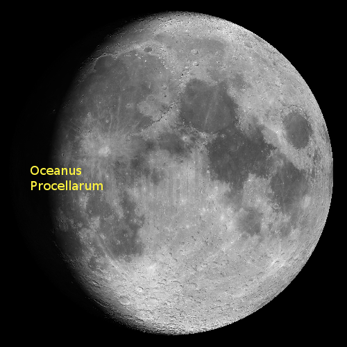 Moon_07-11-11 The moon's Oceanus Procellarum. Image from the Virtual Moon Atlas.
