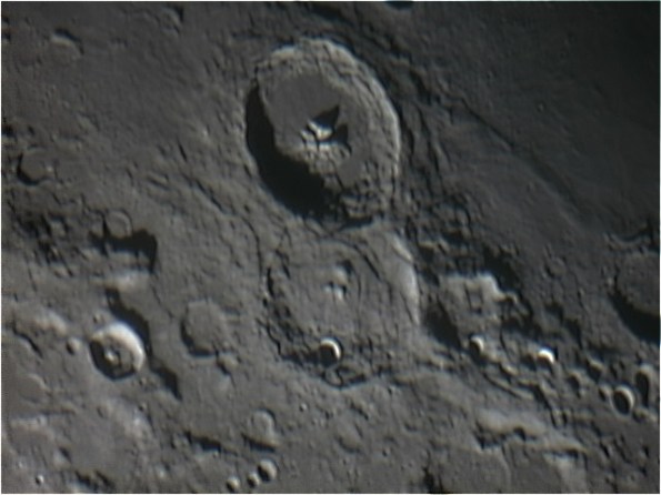 The Crater Theophilus. Credit: Scott Anttila.