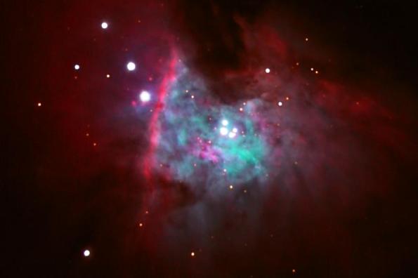 Inner part of the Great Orion Nebula. Image by Scott Anttila
