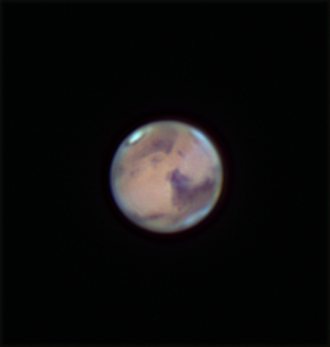 Mars on the morning of March 5, 2012 by Scott Anttila