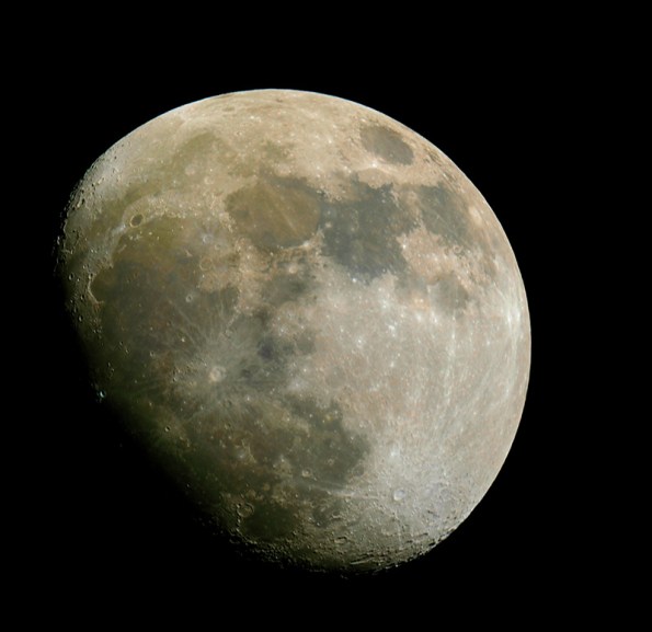 The gibbous moon 03/04/2012 by Scott Anttila 