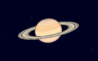 Image of Saturn created with Cartes di Ciel showing current ring tilt.