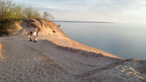 Lake Michigan Overlook Looking South