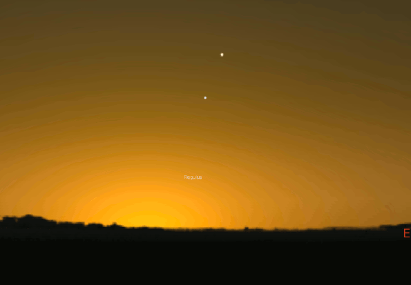 Jupiter-Venus conjunction of August 3, 3 BC.