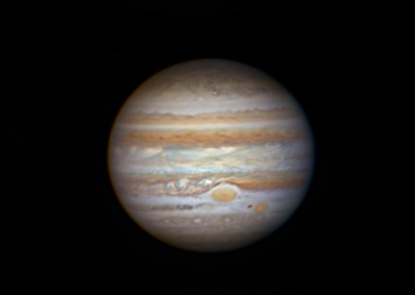 Jupiter with its Great Red Spot