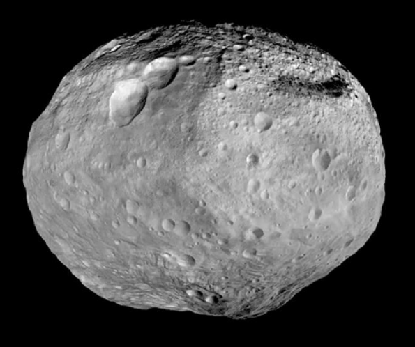 Vesta as Dawn headed off to Ceres.  