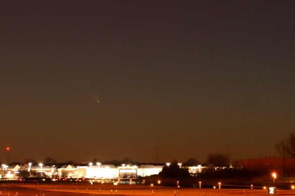 Comet PanSTARRS over Royal Oak, MI 