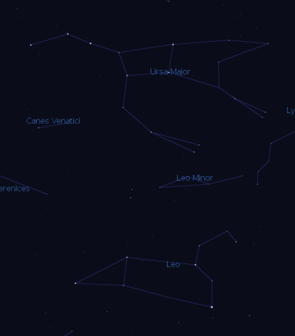 Leo and Ursa Major 