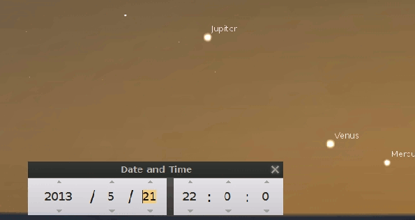 Dance of the planets