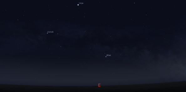 The Milky Way Rising