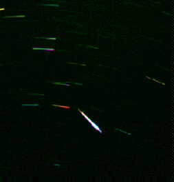 My best Perseid photo. From the 70's.