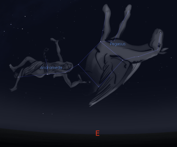 Andromeda and Pegasus
