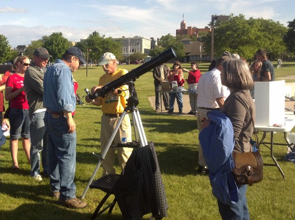 Day time viewing at the Open Space