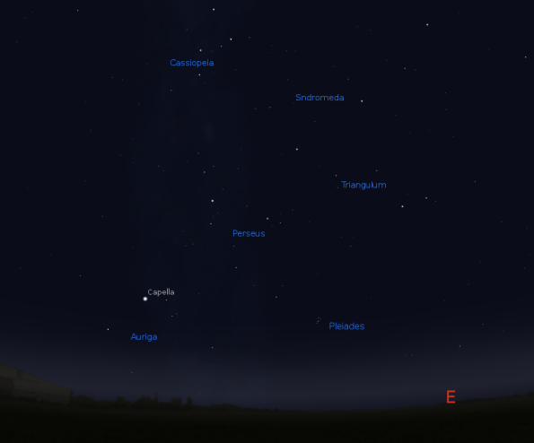 Pleiades finder chart