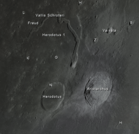 Aristarchus closeup