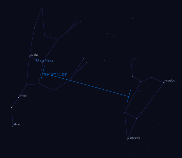 Leo and the Big Dipper