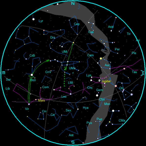 April 14 2014 star chart