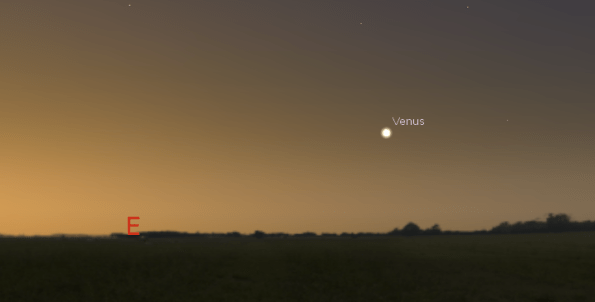 Venus rising
