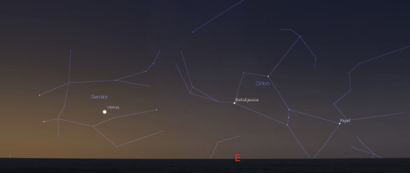 Venus in the morning