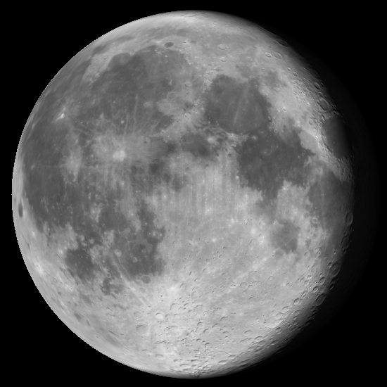 Moon tomorrow night