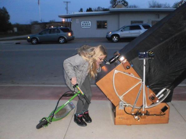 What's in this telescope? (A really small Jupite.)