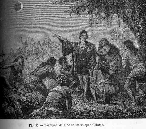 Columbus and the eclipse