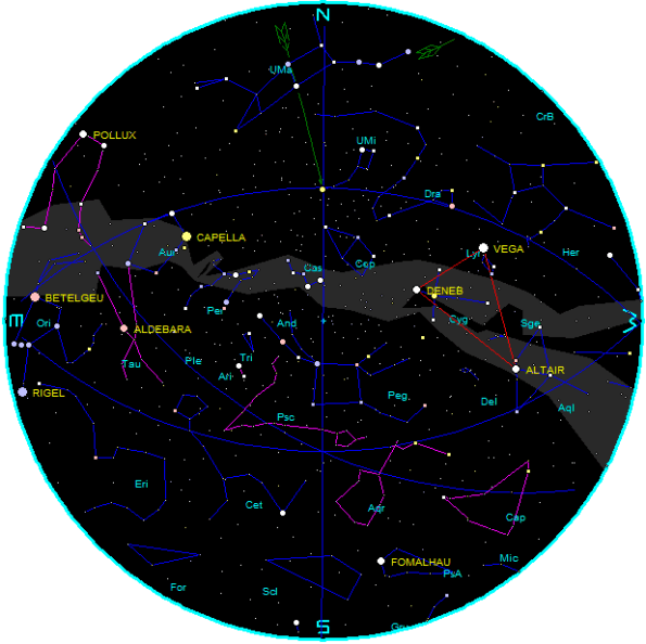 Star Chart t for November 2014