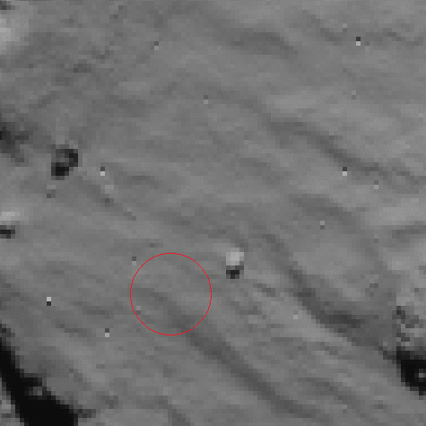 Philae bounce