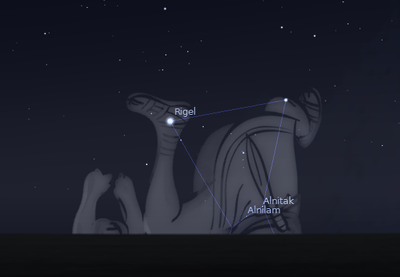 Orion from near the south pole
