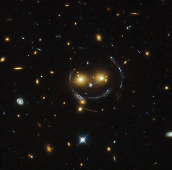 Galactic Smiley Face