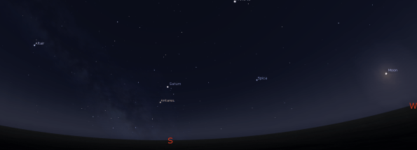 Saturn & the summer stars