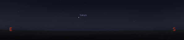 Saturn rising
