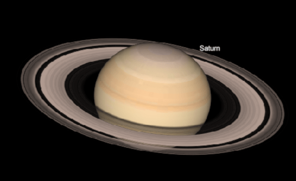 Saturn at opposition