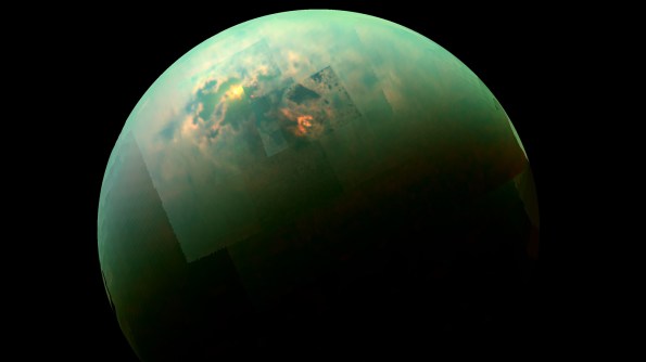 Titan's seas