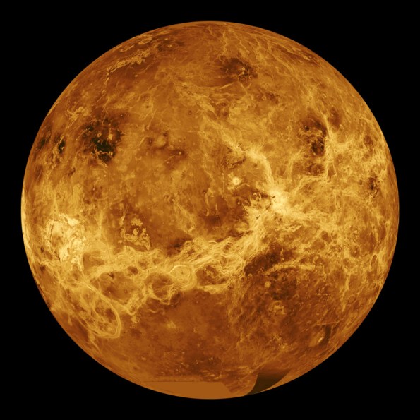 Venus' surface