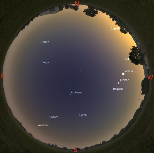 First stars to appear