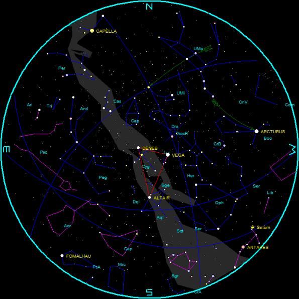 October Star Chart