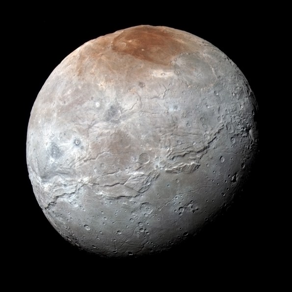 Charon in color