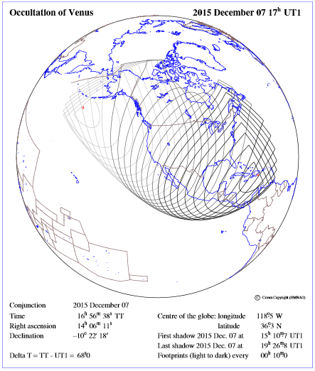 Occultation Map