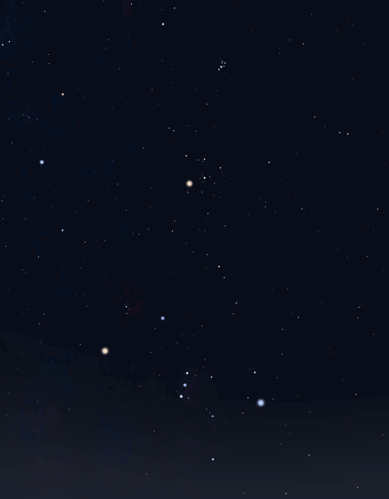 Taurus and Orion