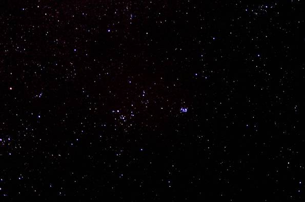 Pleiades and Hyades
