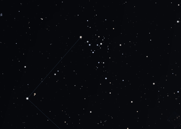 Coma Berenices binocular view