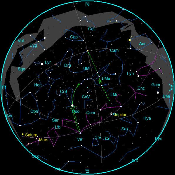 May 2016 Star Chart