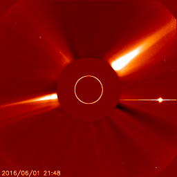 Venus approaches the Sun