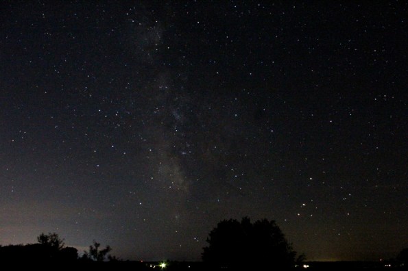 Saturn, Mars and Antares