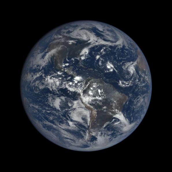 The Earth near the autumnal equinox